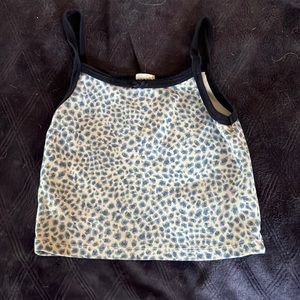 Cropped tank top